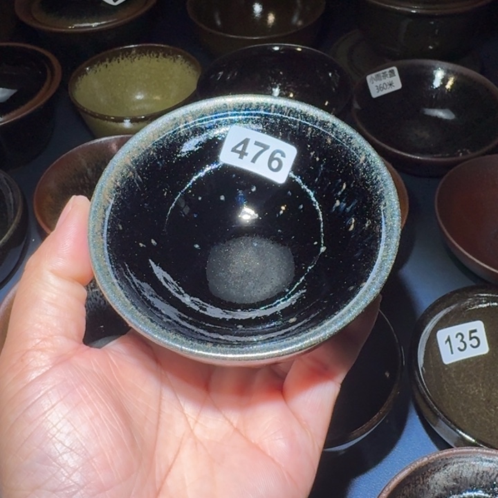 小雨茶盏手工柴烧