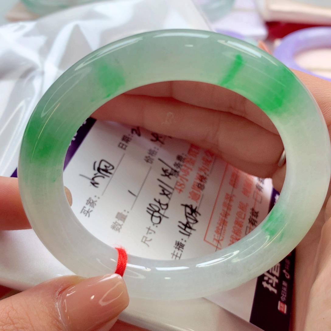 翡翠手镯（圆镯）未镶嵌小*师妹分单