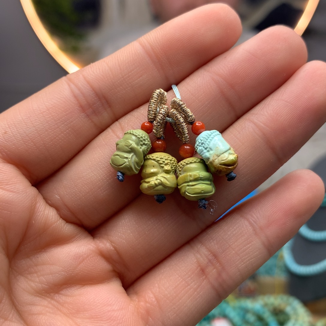 绿松石挂件未镶嵌