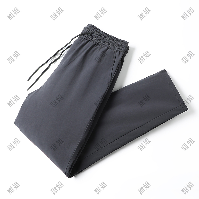 男士外穿户外羽绒裤时尚百搭冬季直筒长裤新款加厚鹅绒裤子男2200