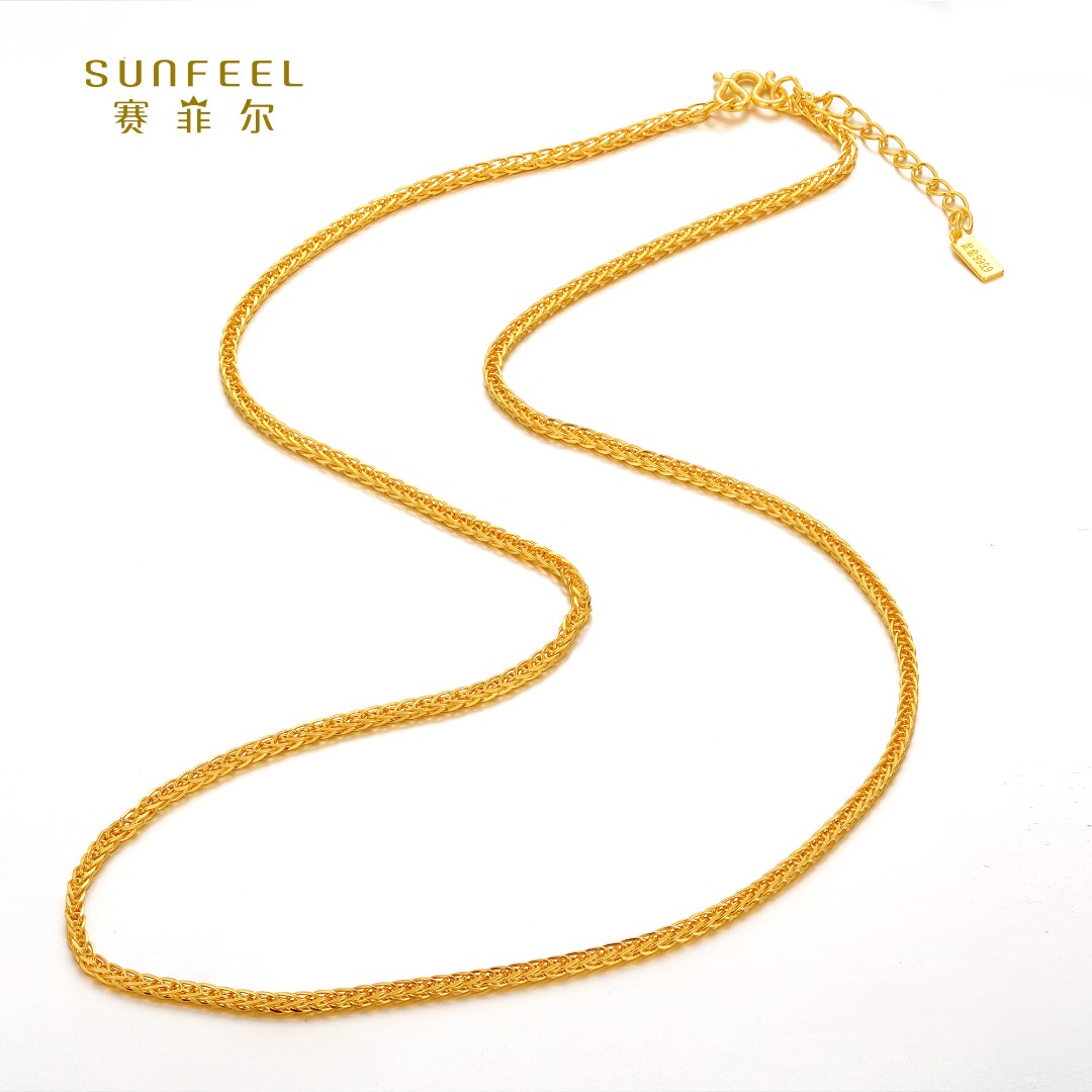SUNFEEL/赛菲尔【二十四店】足金999.9肖邦链HX050044