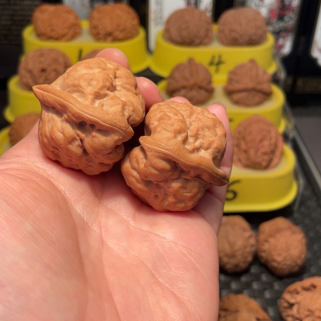 把件文玩核桃39➕尺古蝉核桃