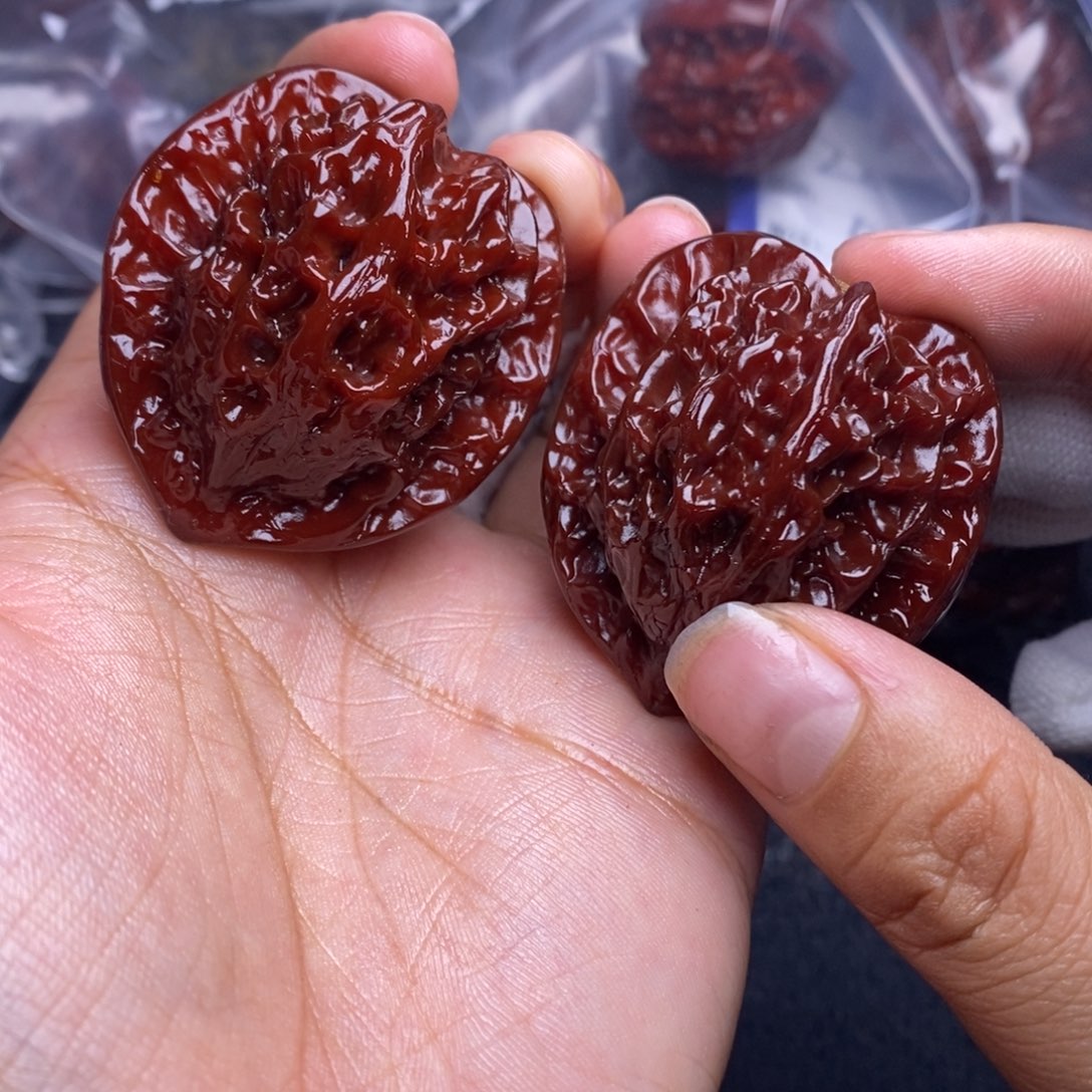 吊坠文玩核桃公子帽40