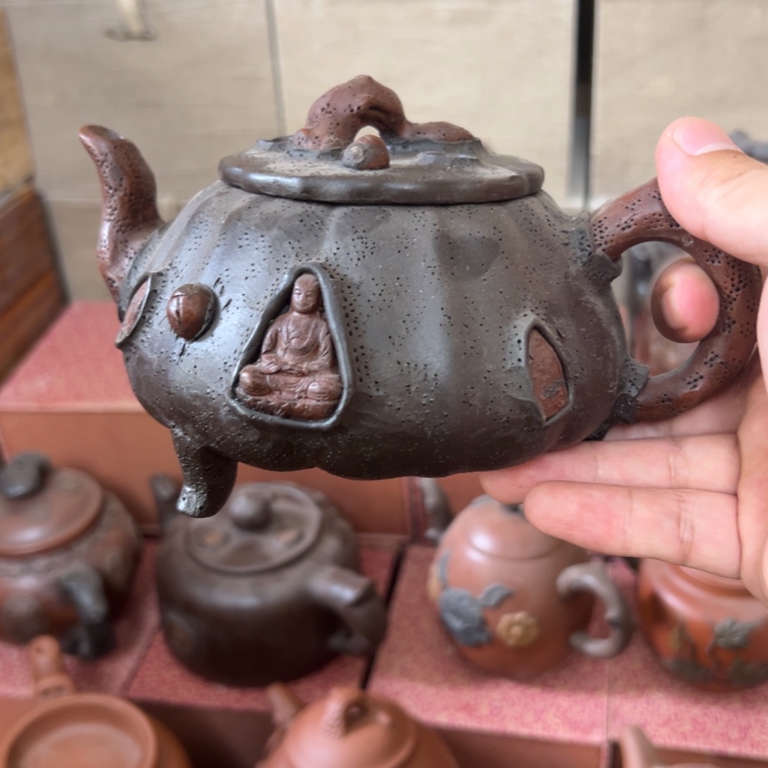 茶壶紫砂原矿紫砂壶
