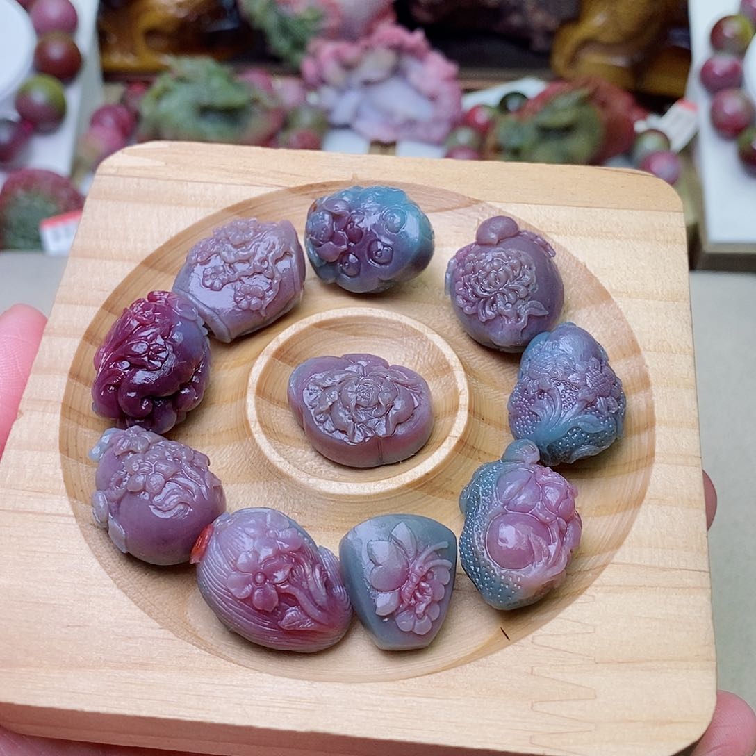 玛瑙/玉髓珠宝奇石未镶嵌西**浠盐源玛瑙定制