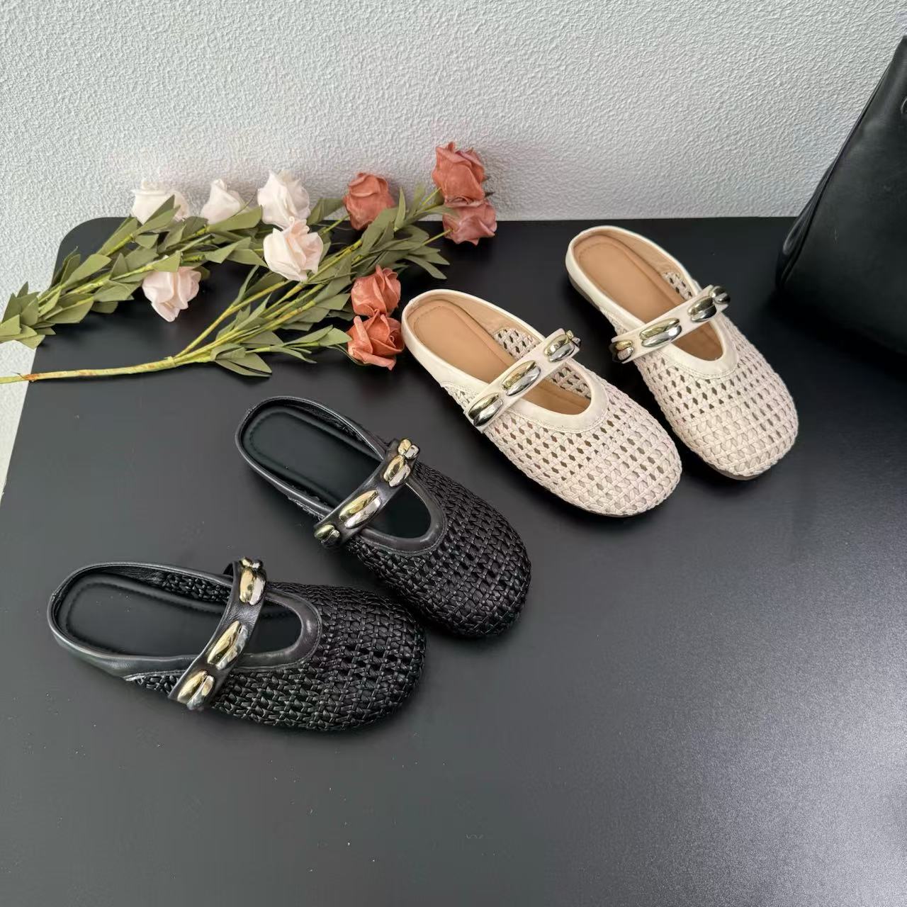 【三生花】2025新款休闲半拖*2110H10