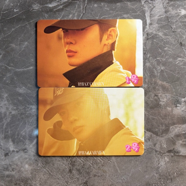 【官方正版】于适 2025芭莎男士 三张小卡 明星周边爱豆小卡