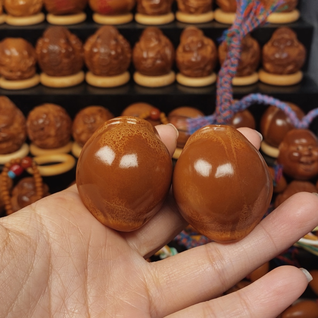 手串/手链橄榄核元宝富甲一对0098