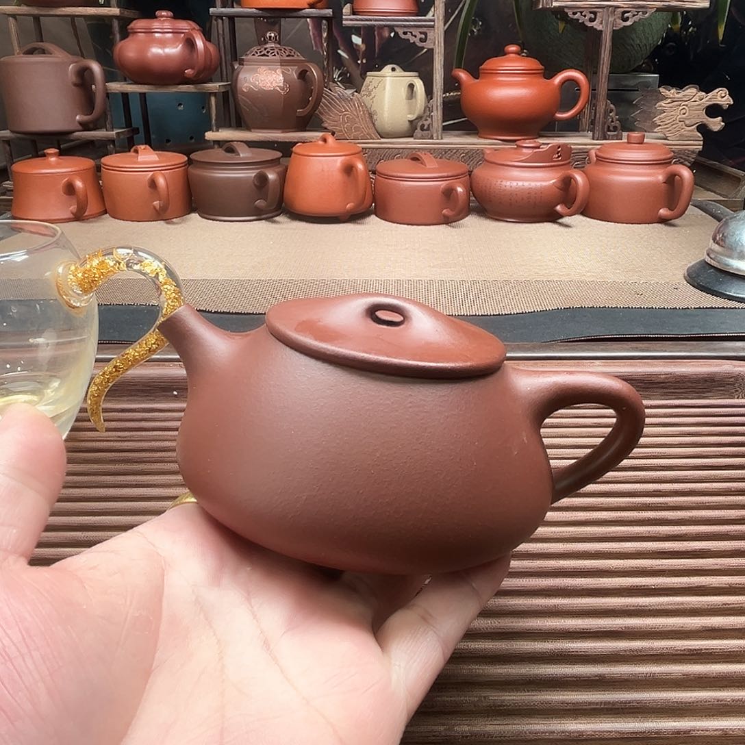 紫砂茶壶原矿紫砂