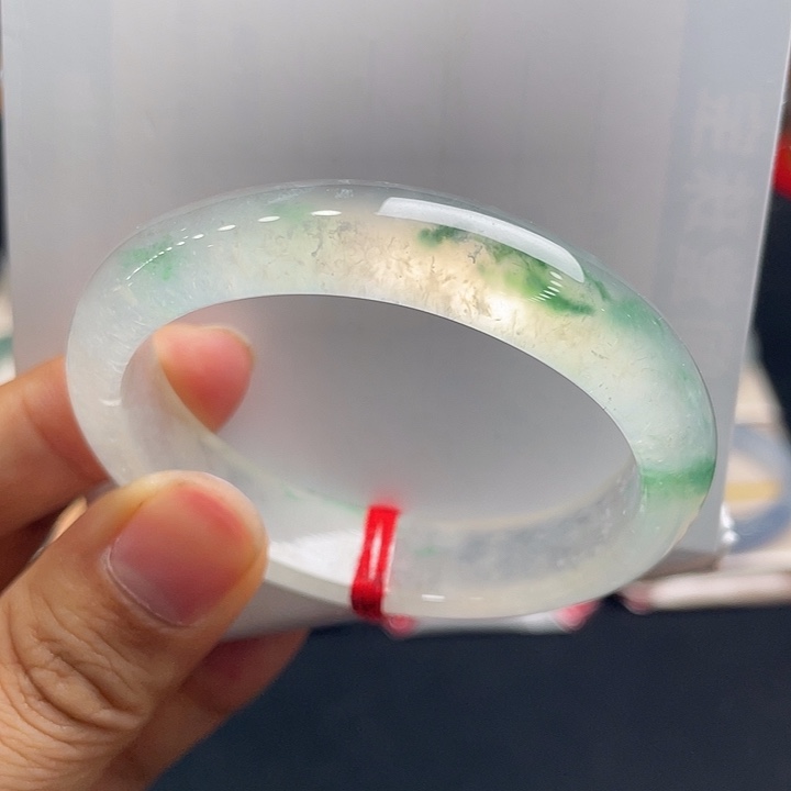未镶嵌手镯翡翠52.5贵妃西湖龙井