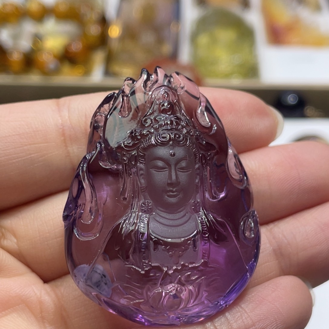 水晶颈饰未镶嵌一****树定制