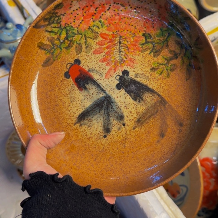 瓷片景德镇陶瓷手工手绘