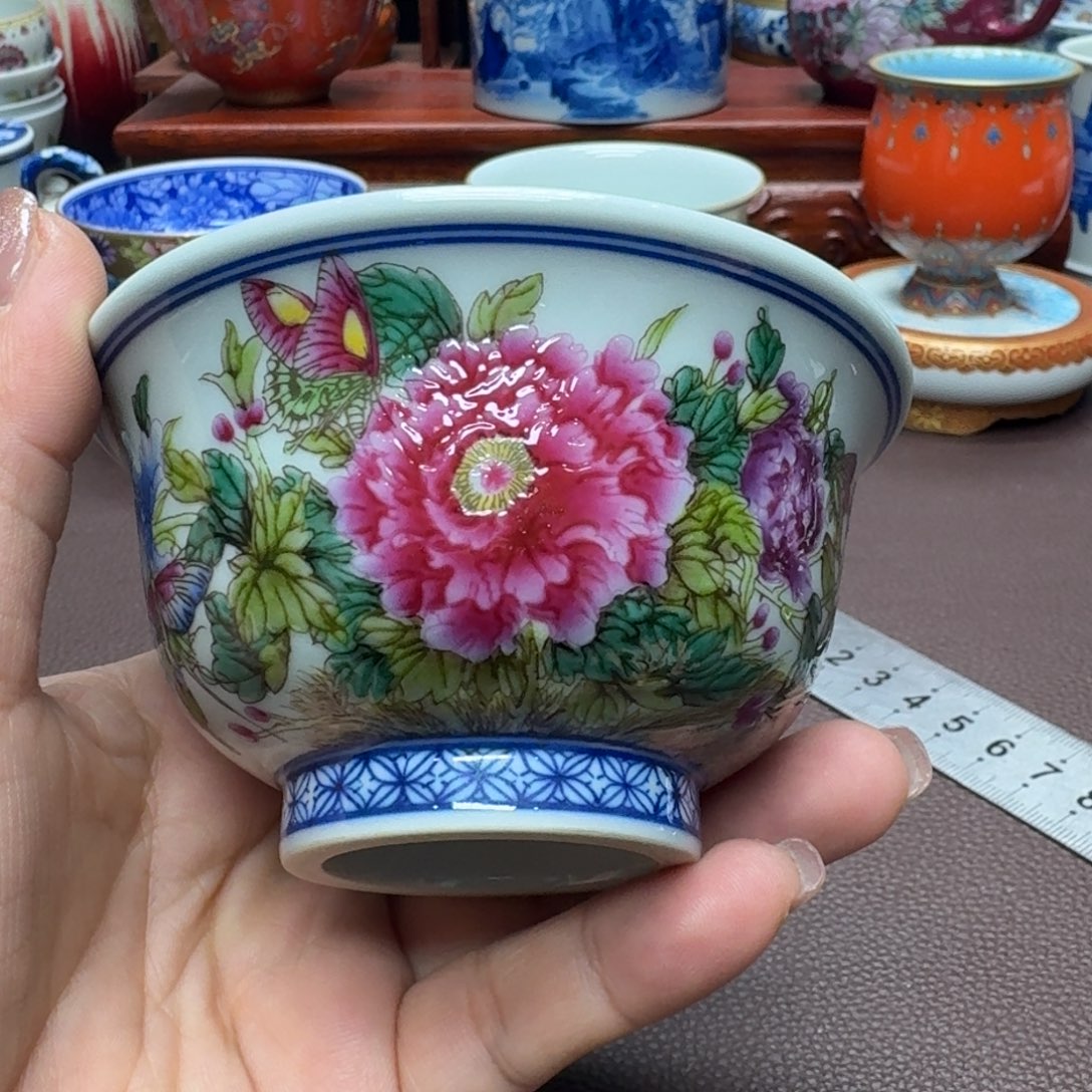 瓷片景德镇仿古手工制作精品展示