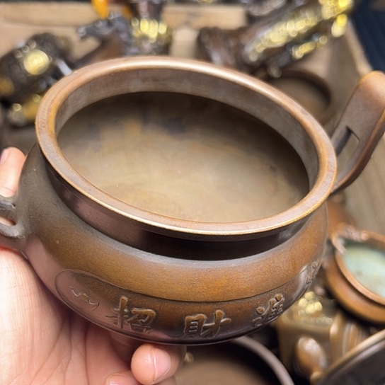 铜制文玩把玩物件