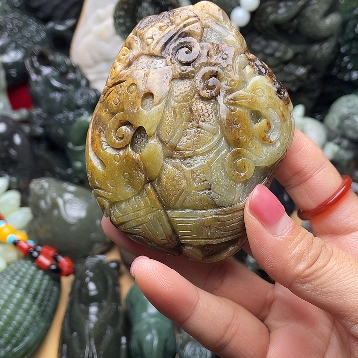 未镶嵌和田玉挂件