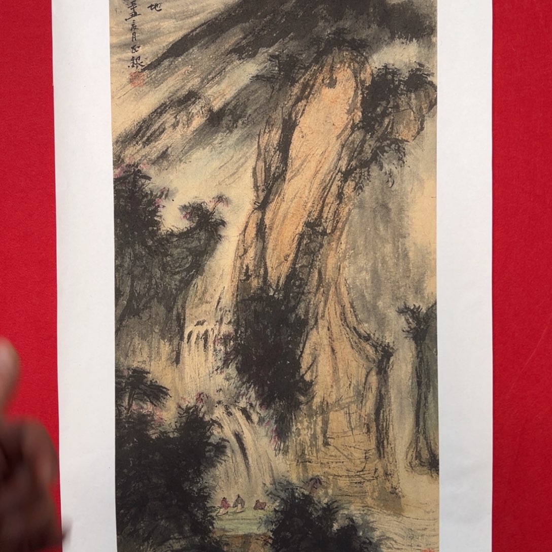 国画手绘国画作品