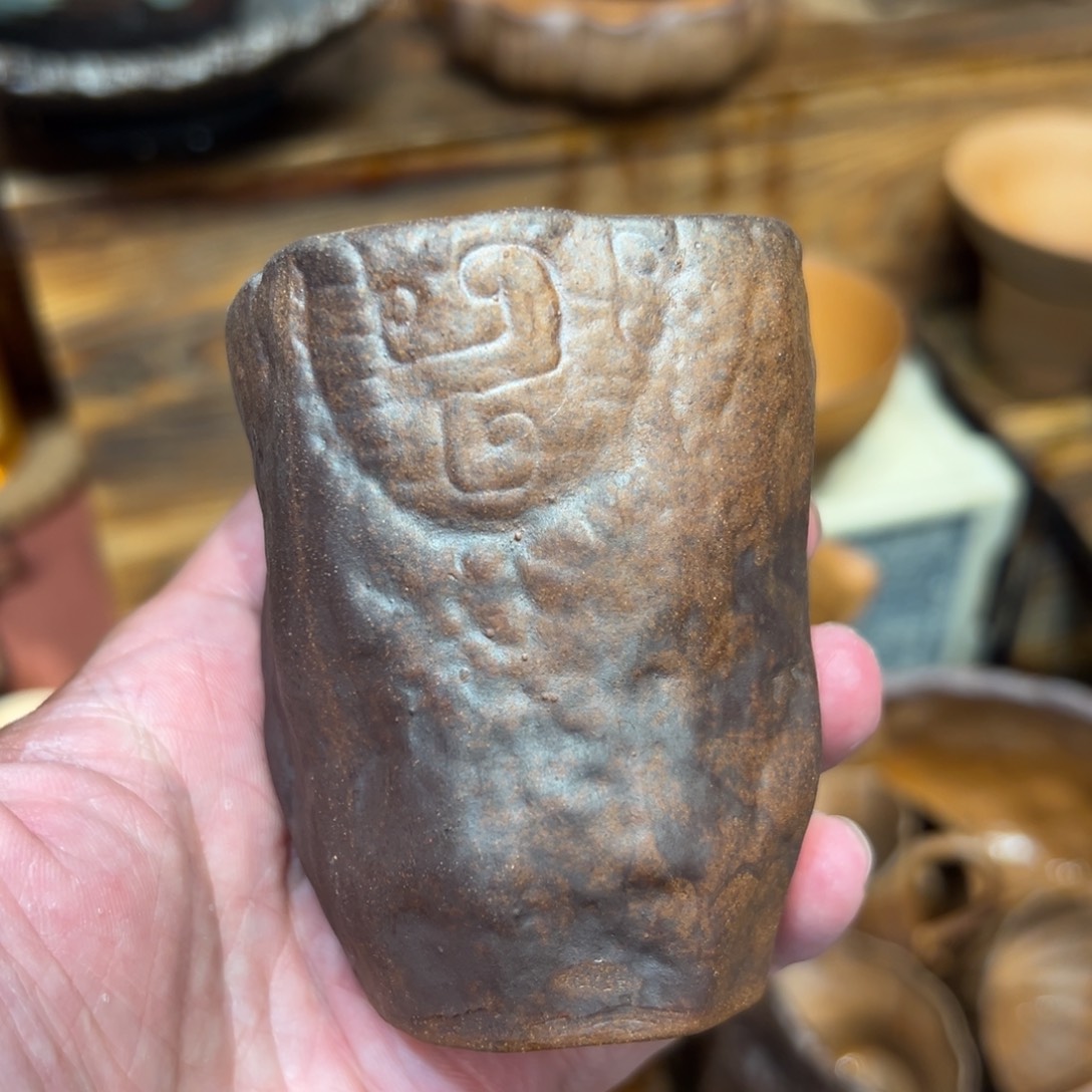 复古风格老陶泥系列茶盘茶具