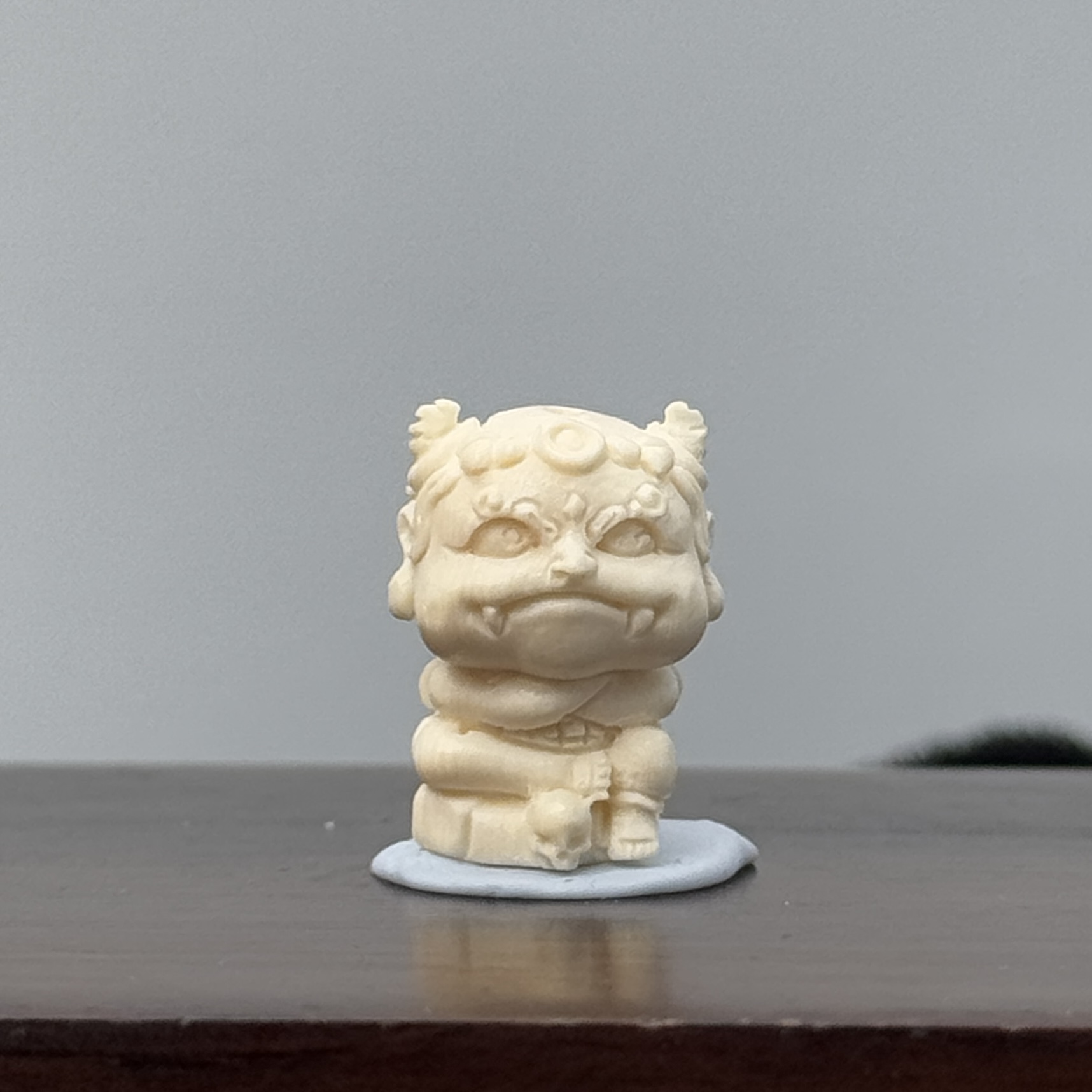 DEZHI/德志瑕疵有裂小霸王19*14mm猛犸牙配饰Y823