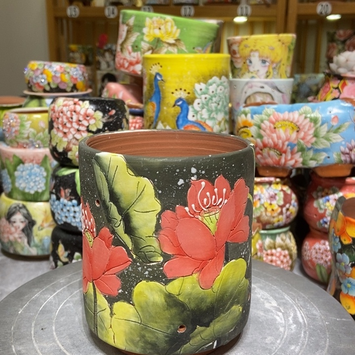 景德镇艺术手绘作品