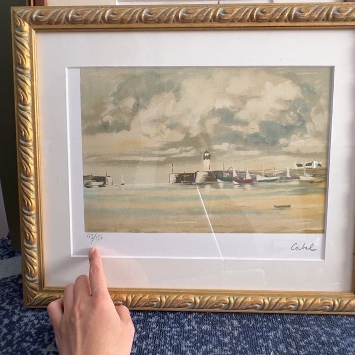 小***渝中古版画默认微瑕不退不换