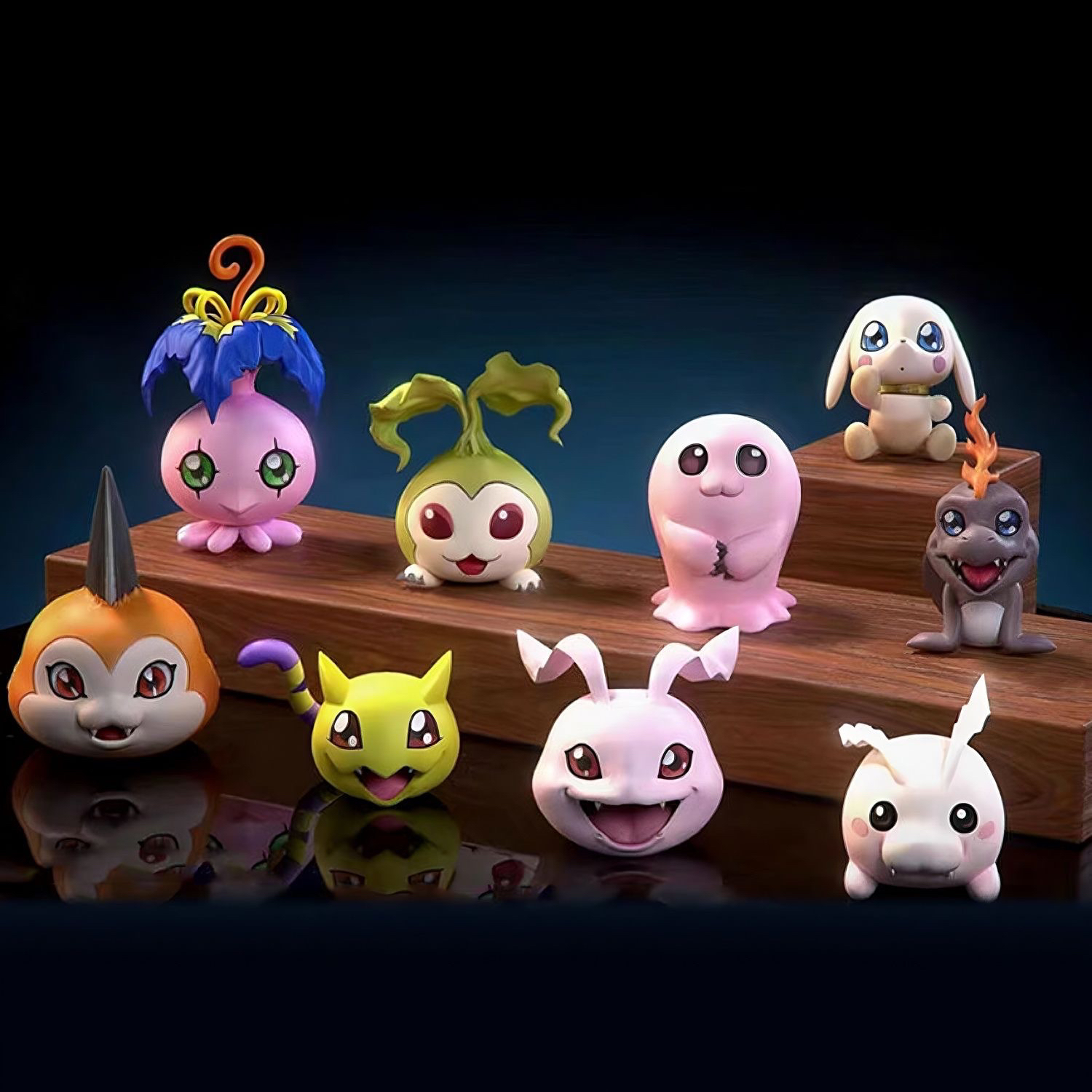 【全款现货 48 小时内发货】幼年期套组 九人组 手办摆件