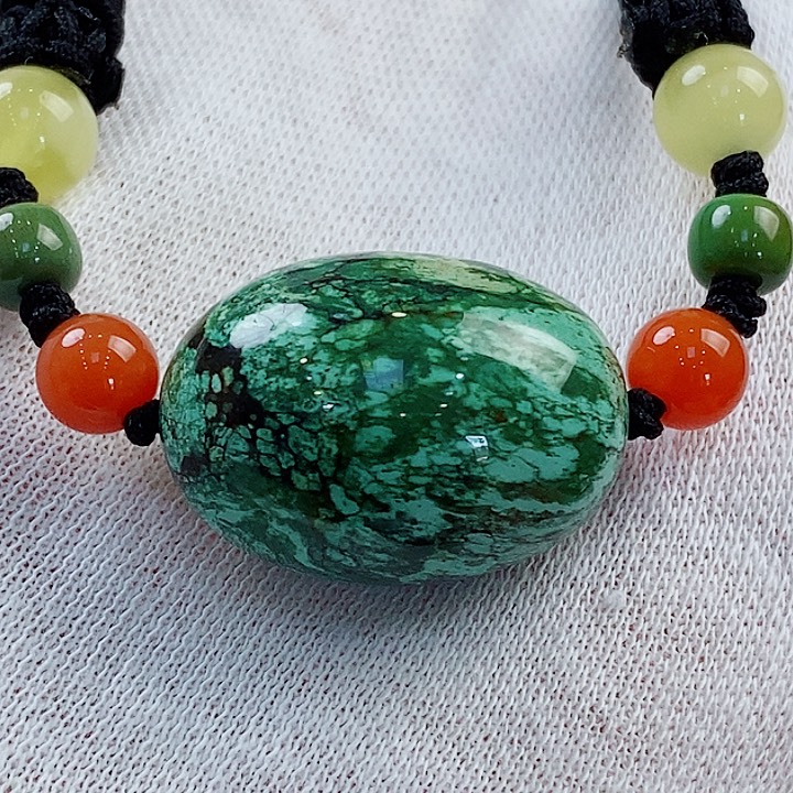 未镶嵌绿松石原矿无优化