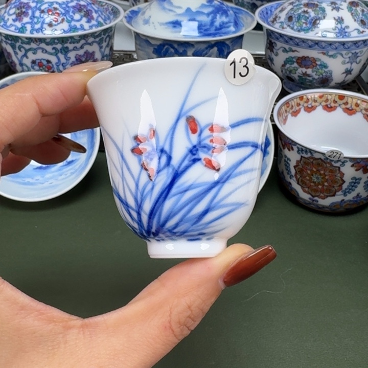 沙沙手工手绘茶具13