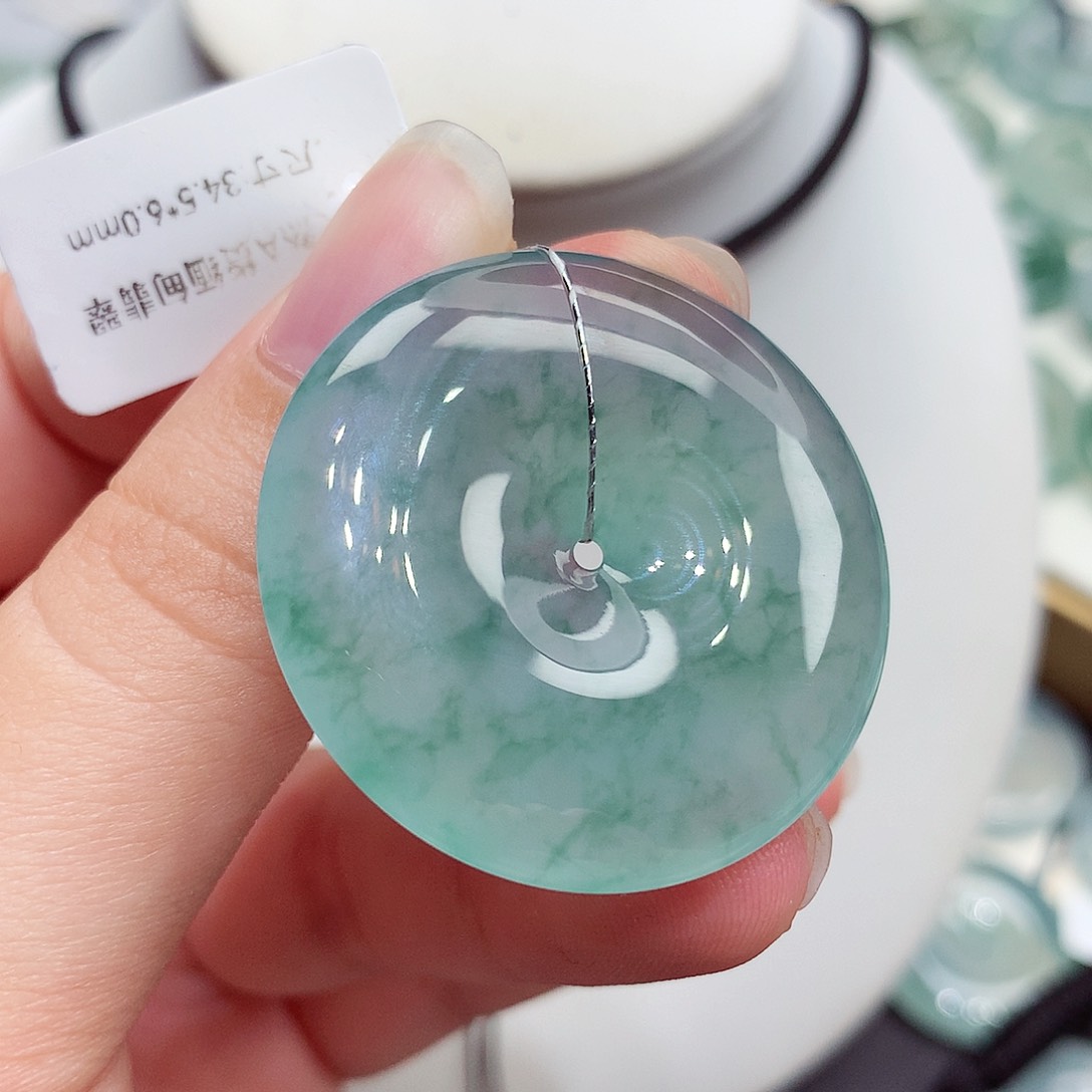 颈饰未镶嵌翡翠翡翠119，34.5/6