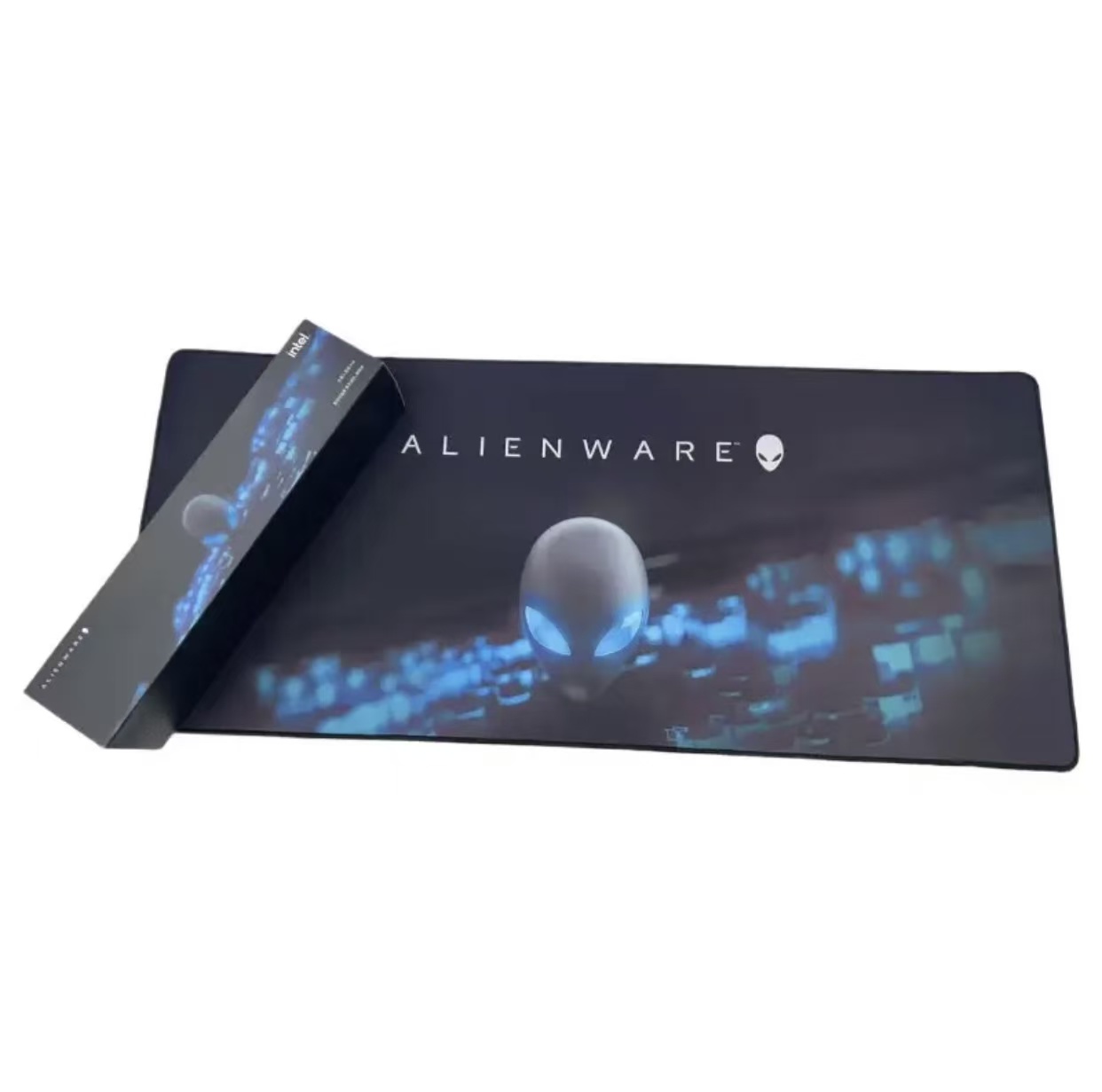 戴尔Alienware25款鼠标垫超大加厚家用台式游戏专用防滑垫  