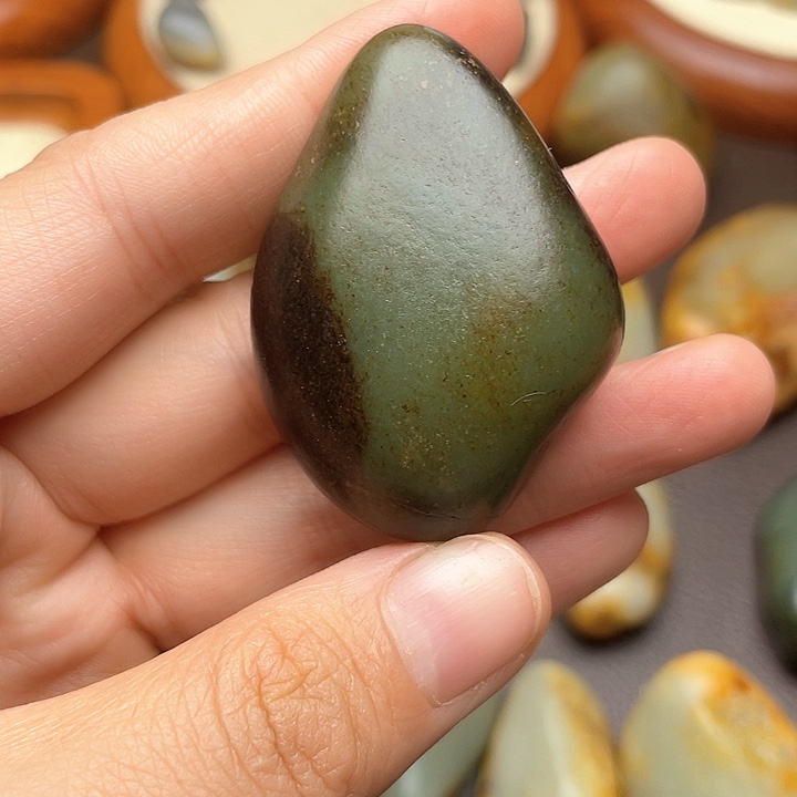 和田玉未镶嵌颈饰高**水46