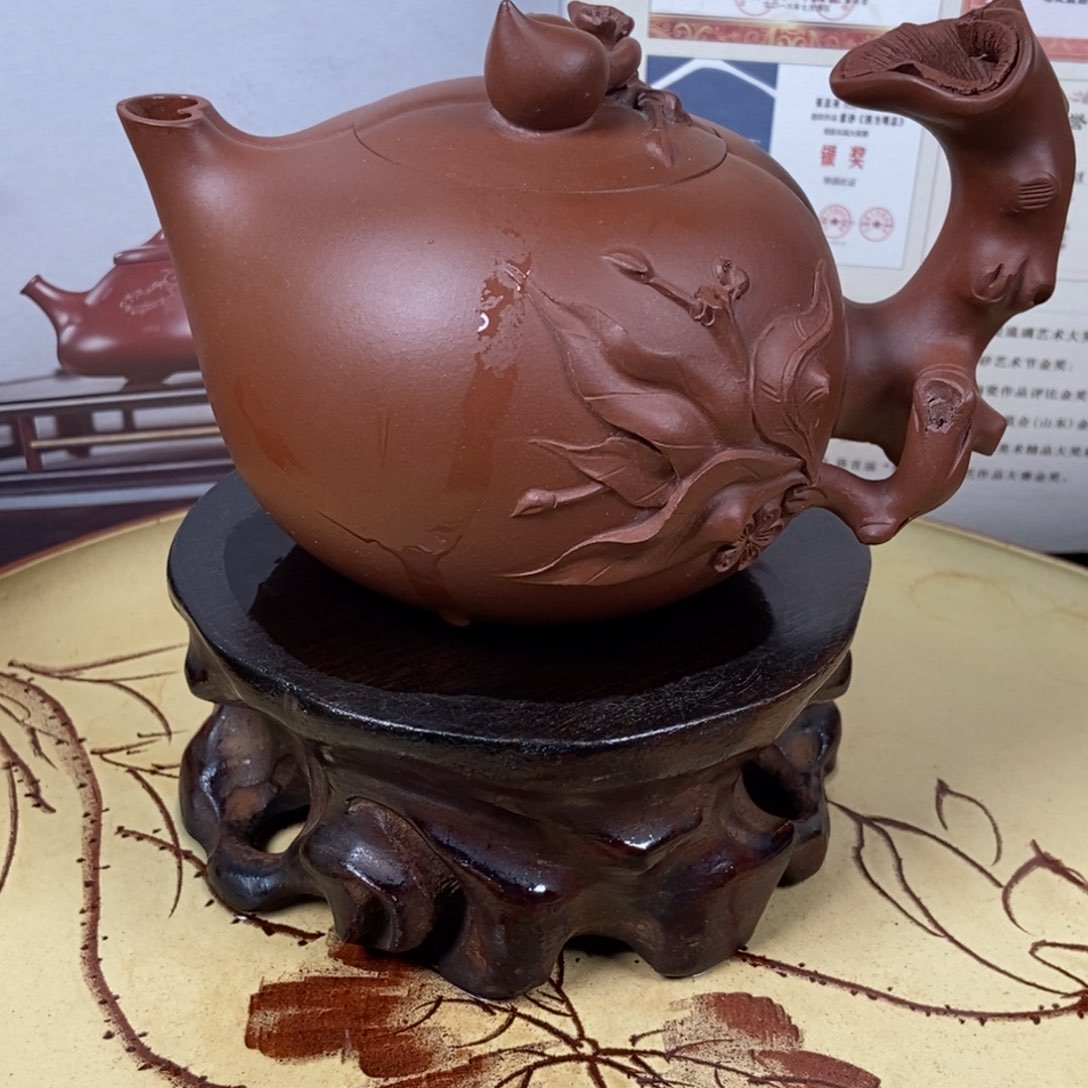 紫砂茶壶全手260 容量宜兴紫砂壶