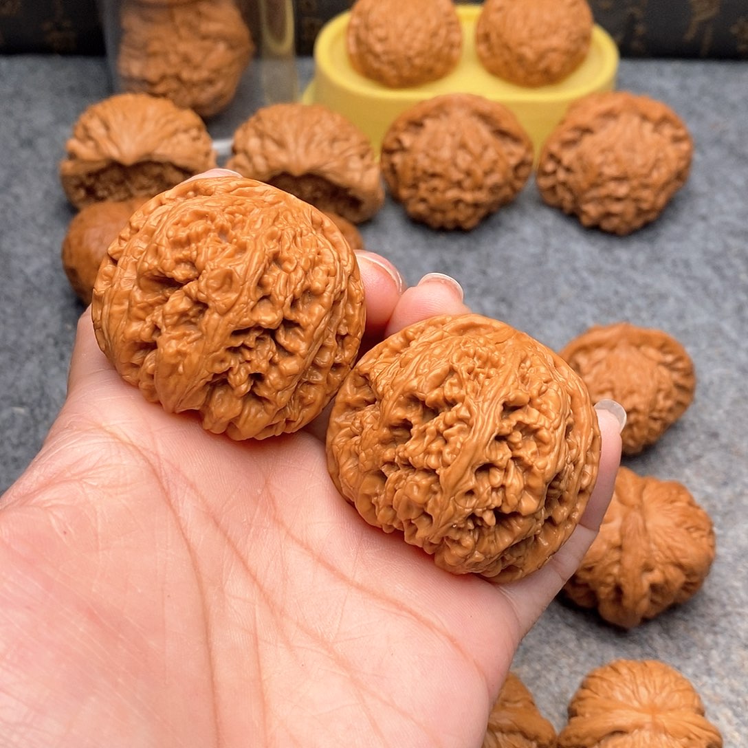 文玩核桃把件暴*族精品大粗筋44.8