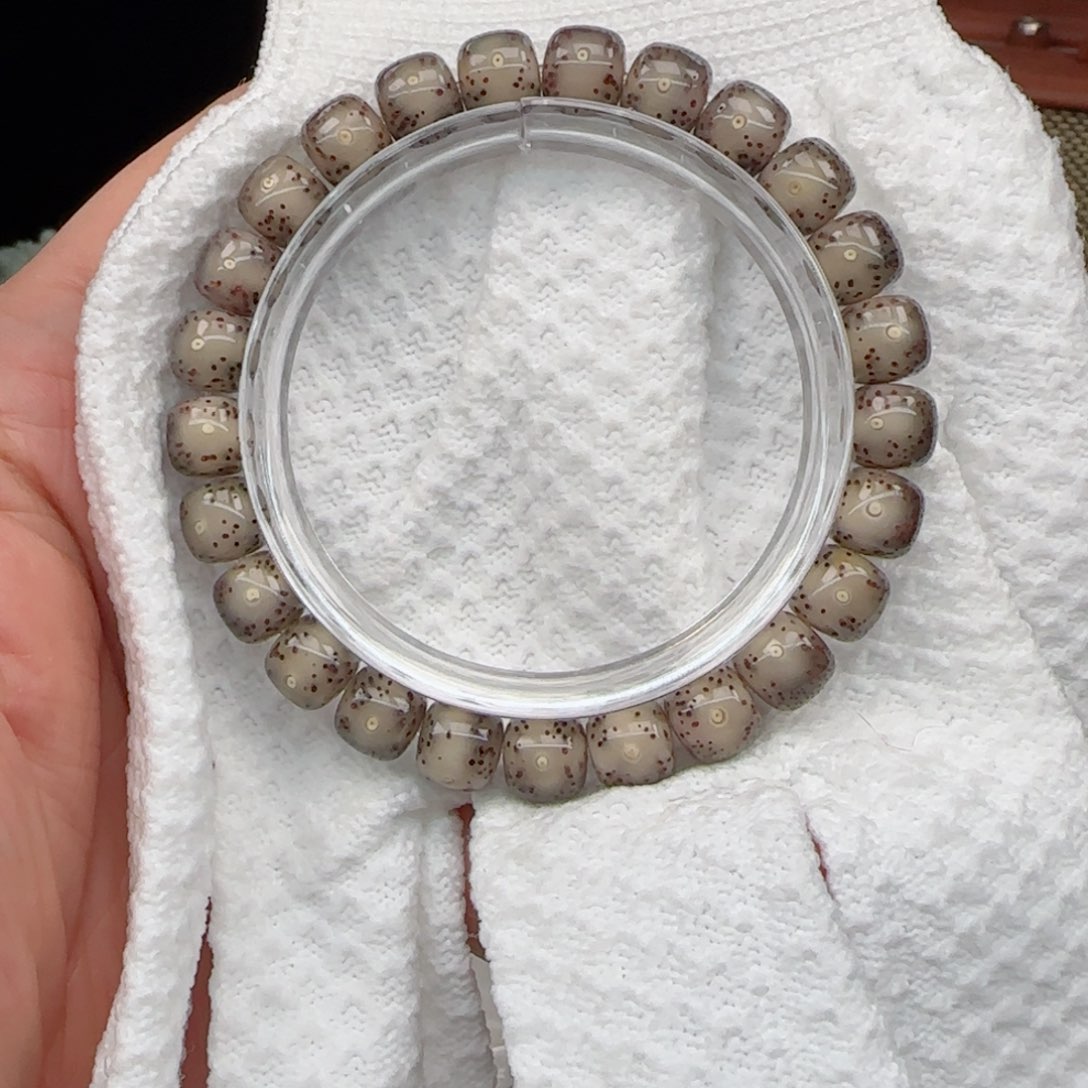 星月菩提手串同枝果糯冰冰糖大眼睛无烟花9*8