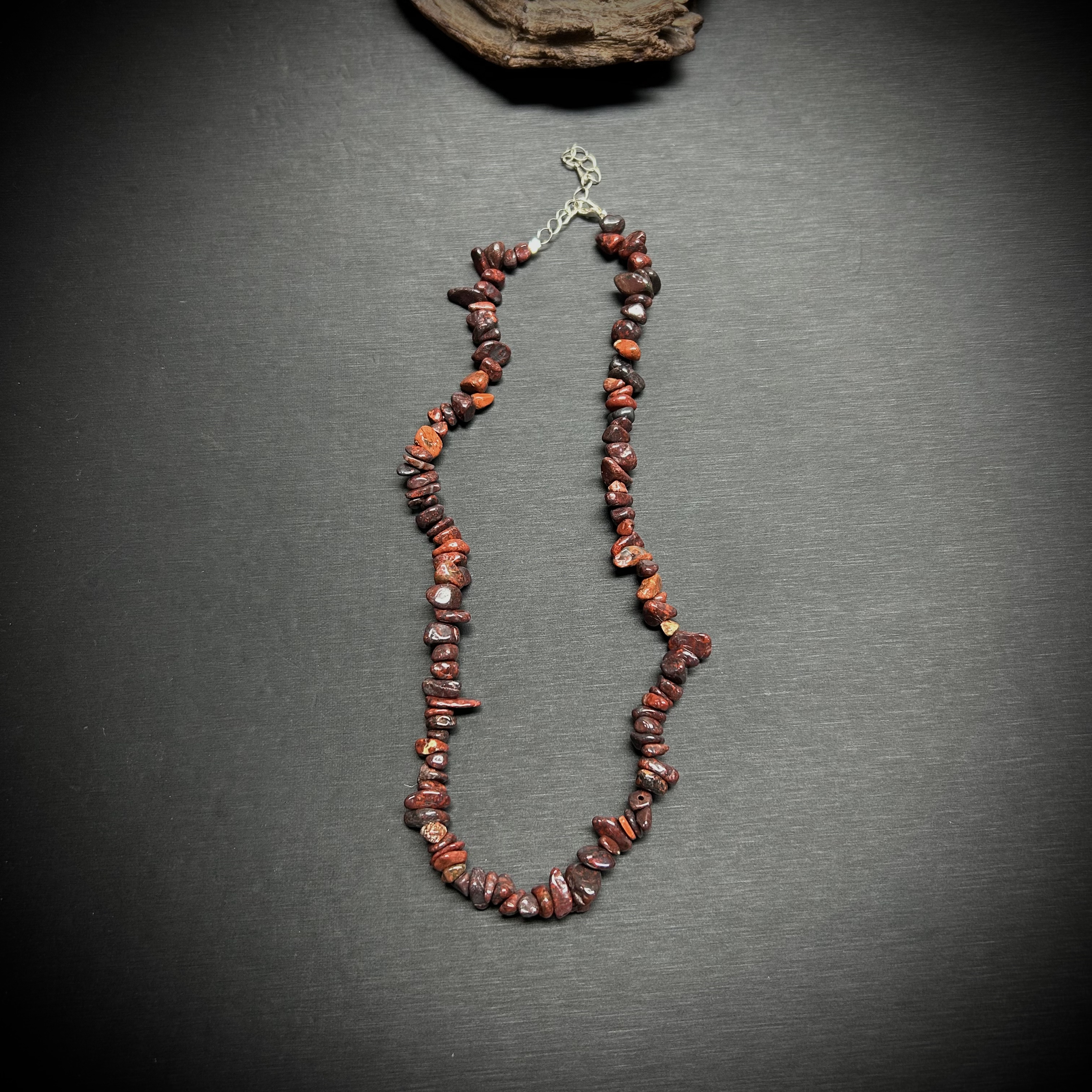 【回归活动】32001626铁皮红碎石项链（多样性发其一）416