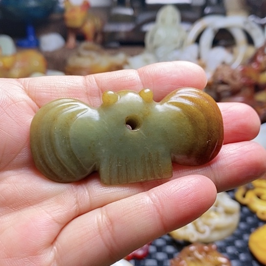 和田玉把件未镶嵌