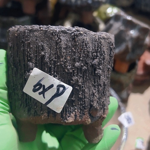 红陶粗陶花盆手工