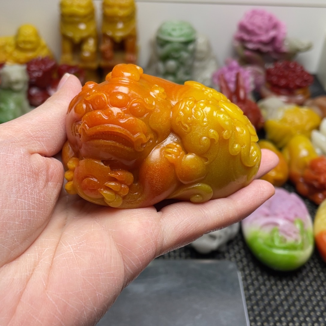 脑****糖奇石手把件清仓特价