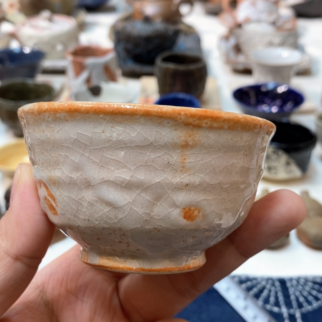 柴烧侘寂粗陶茶具