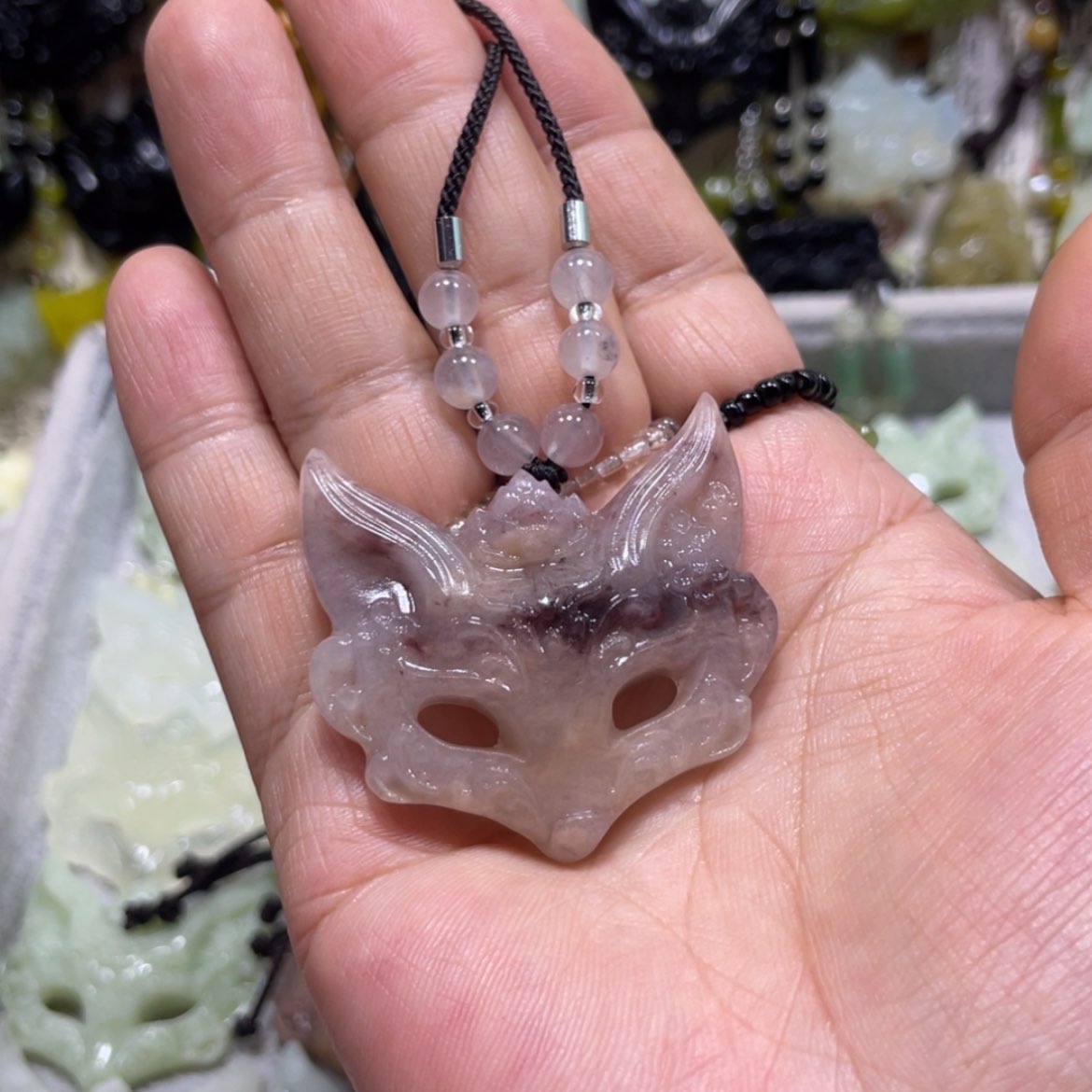 【闪购商品】岫玉颈饰未镶嵌E****.111吊坠