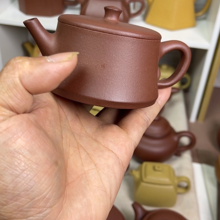 茶杯紫砂信*原矿零添加云柱微瑕容量150cc半手工
