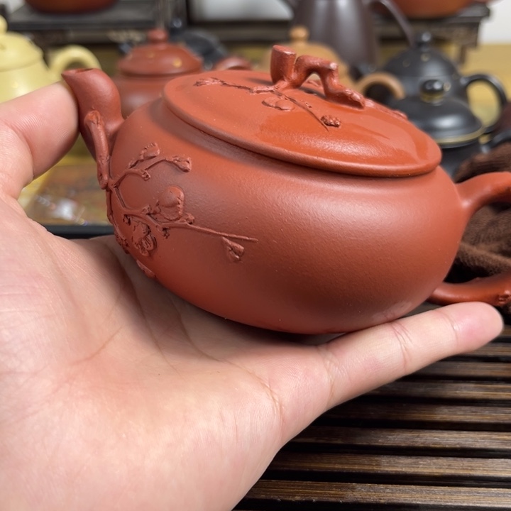 紫砂茶壶原矿紫砂半手工制作