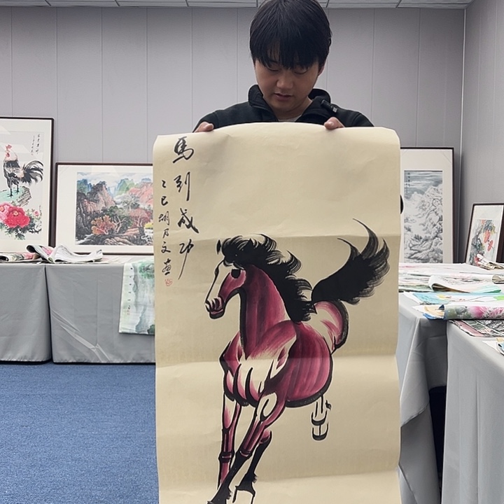 国画国画作品展览等活动的展览