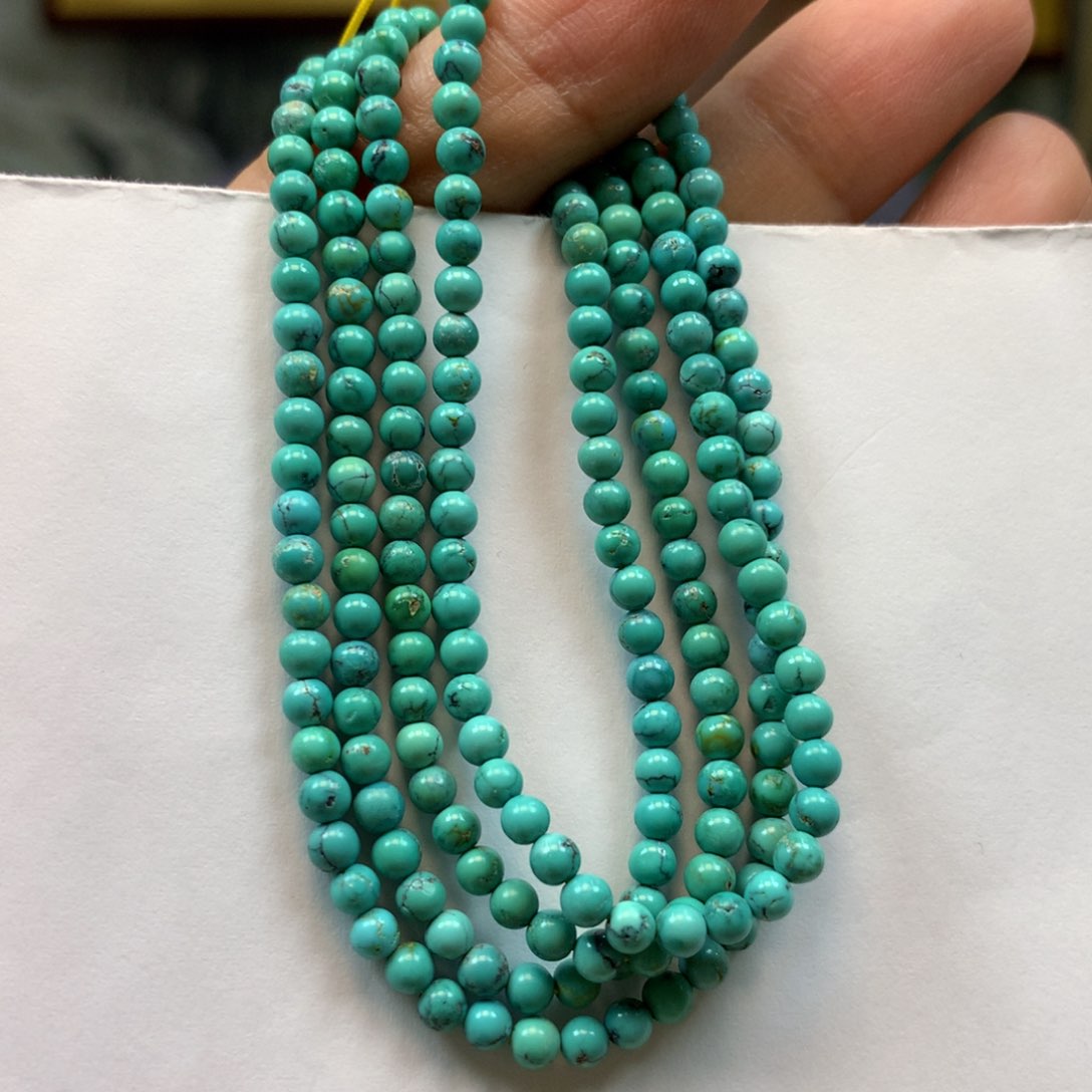 绿松石长链未镶嵌