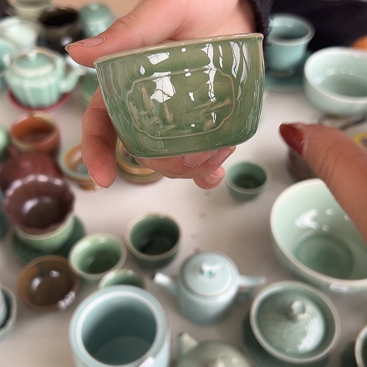 小米茶器龙泉青瓷
