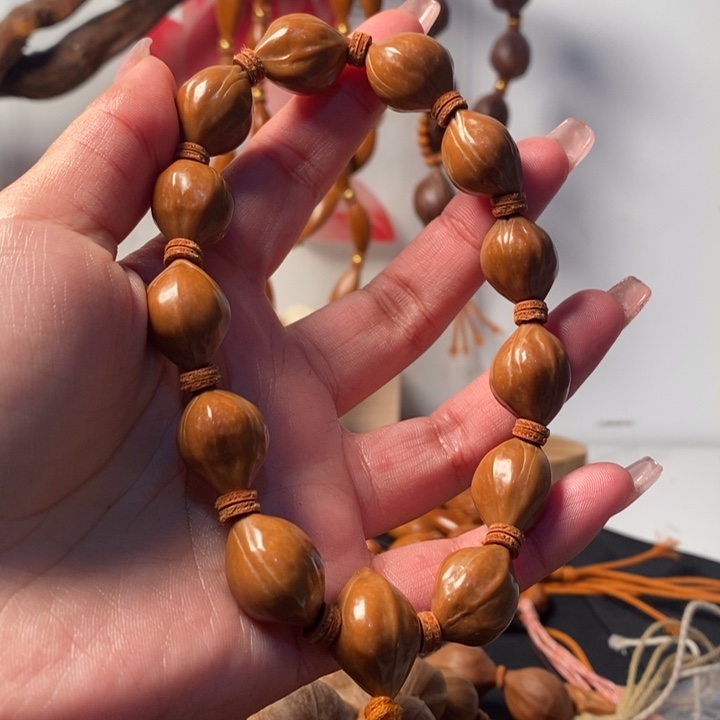 天***』手串/手链橄榄核1.5蜜桃铁盒