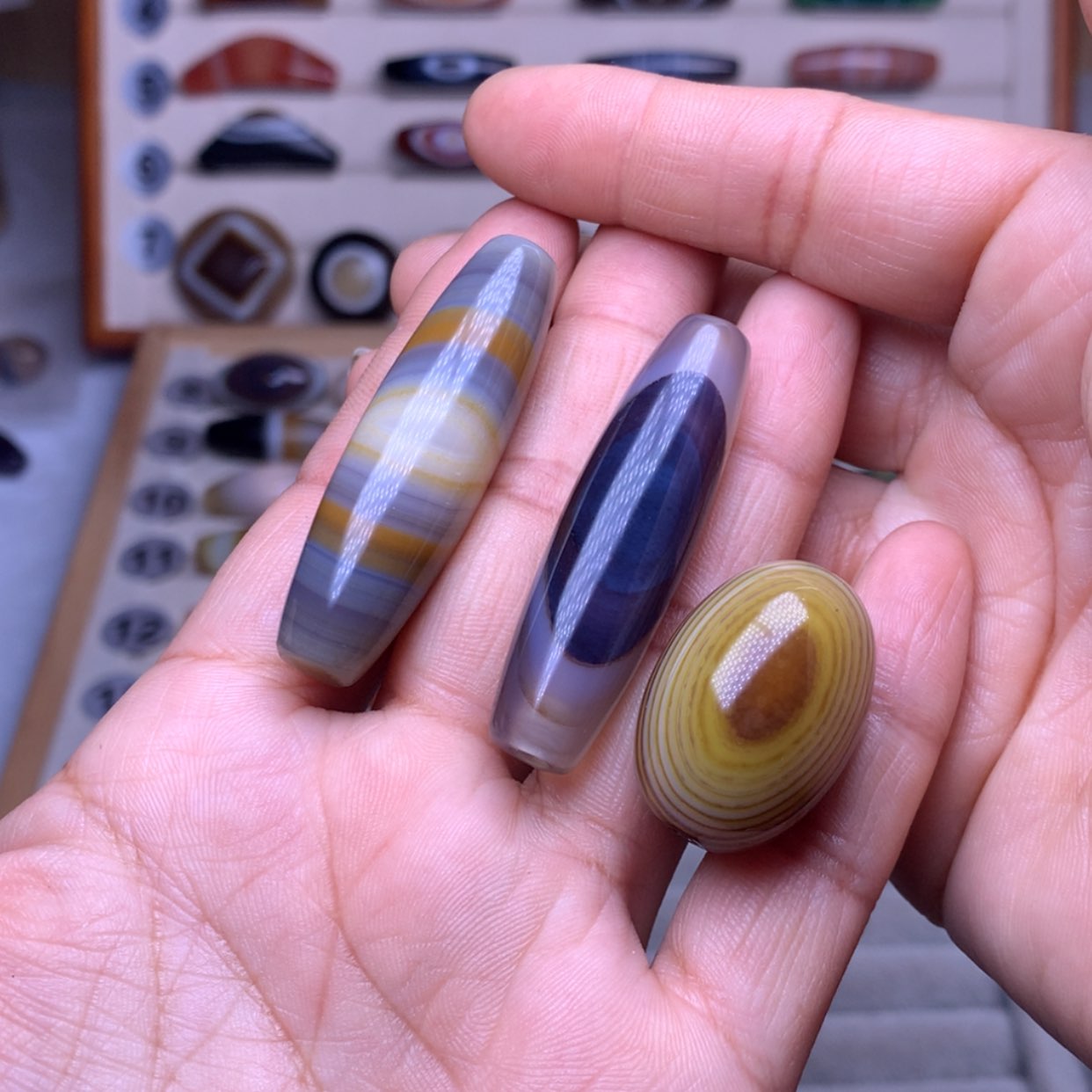 【闪购商品】玛瑙/玉髓珠宝奇石未镶嵌琳*