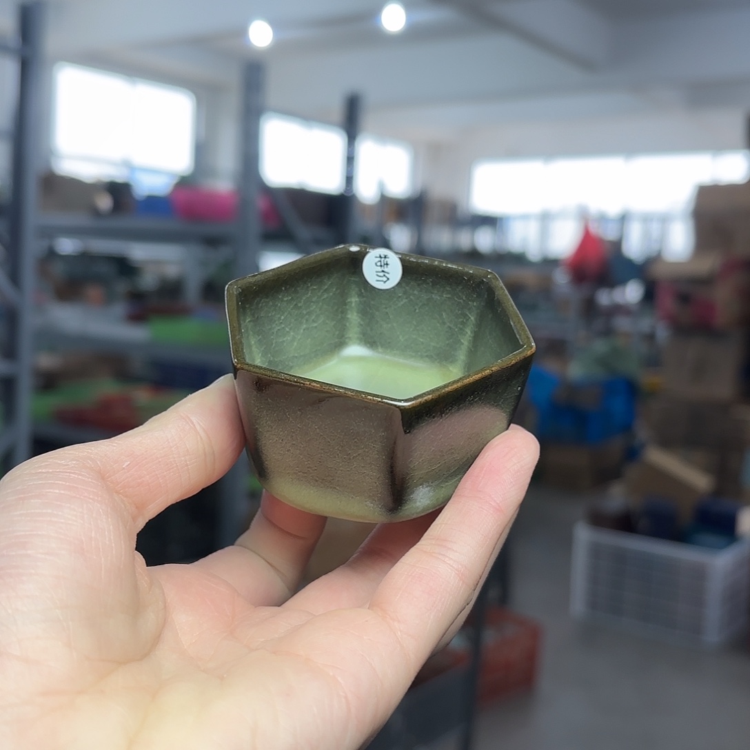 龙泉云间青瓷小米茶器