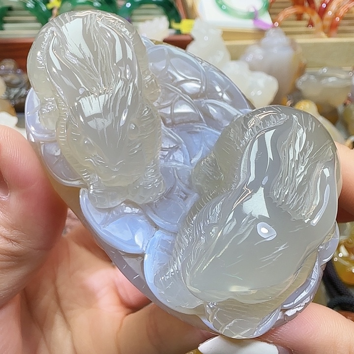 玛瑙/玉髓合金摆件