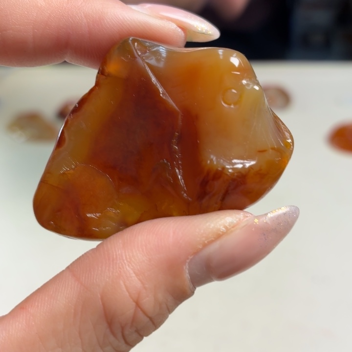 玛瑙/玉髓未镶嵌吊坠(不含链)