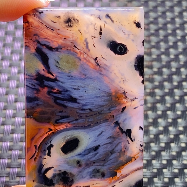 玛瑙/玉髓颈饰未镶嵌蓝**云